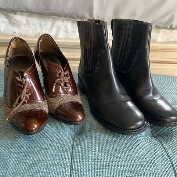 ll bean boots size 8 and free Anne Klein shoes - Picture 1 of 12